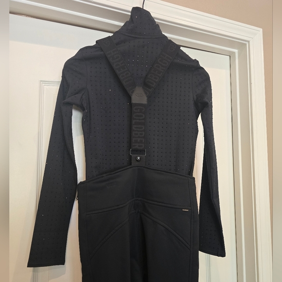 Goldbergh High End Ski Pants Salopette Flame Goldbergh Black Ski Pants - Picture 14 of 17